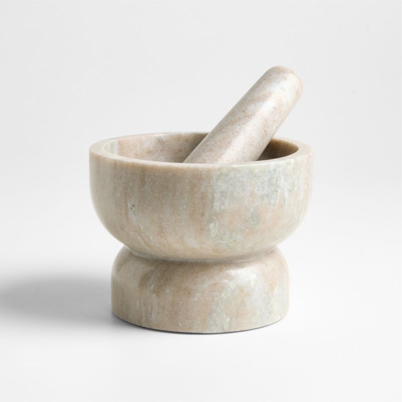 Viewing product image Tuscan Kitchen Marble Mortar and Pestle - image 1 of 2