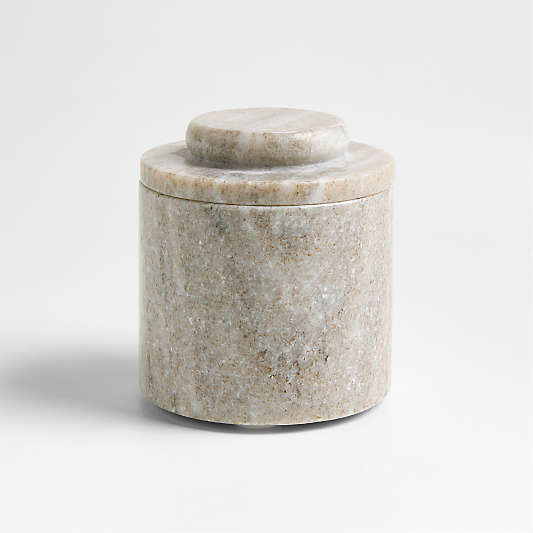 Tuscan Kitchen Marble Salt Cellar