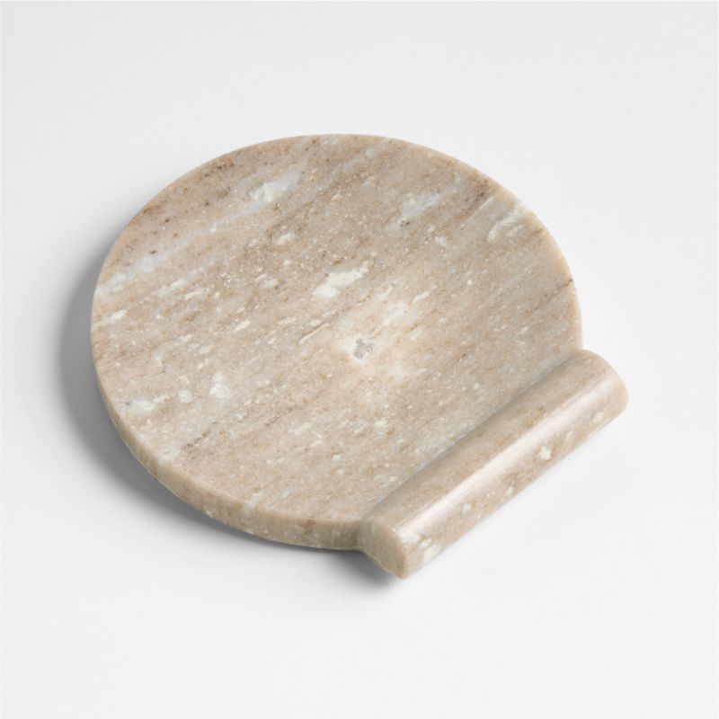 thumbnail image 2 of Repose Cuillere Cuisine Radicaln Marble Spoon Rest White Spatula Ladle Fork Handmade Utensil Rest - Spoon Rests Keeper Kitchen Organizer Chef Cooking Helper Tool Countertop Holder Utensil Holder For Counter 2 of 14