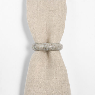 View Tuscan Kitchen Marble Napkin Ring details