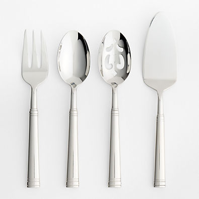 View Tuscany Mirror 4-Piece Serving Set details