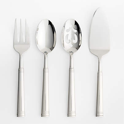 Tuscany Mirror 4-Piece Serving Set
