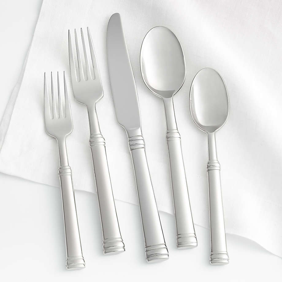 Tuscany 20-Piece Flatware Set + Reviews | Crate & Barrel