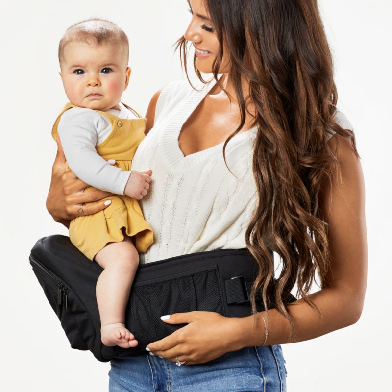 Tushbaby Black Hip Seat Baby Carrier - image 1 of 6