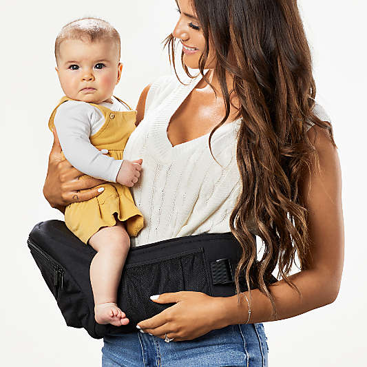 Tushbaby Black Hip Seat Baby Carrier