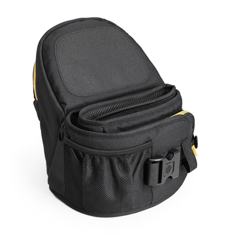 Tushbaby Black and Gold Hip Seat Baby Carrier - image 3 of 6