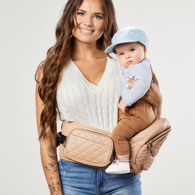 Tushbaby Sand Vegan Leather Hip Seat Baby Carrier Reviews Crate Kids