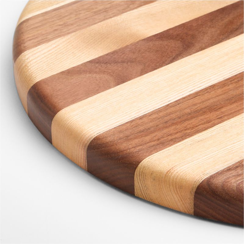Tavola 14" Striped Wooden Serving Board - image 2 of 3