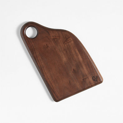 View Twa Small Dark Acacia Wood Stackable Cutting Board by Eric Adjepong details