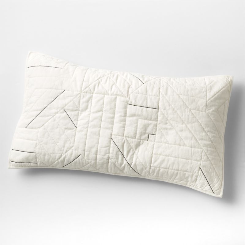 Celeste Grey Organic Cotton Quilt Full/Queen