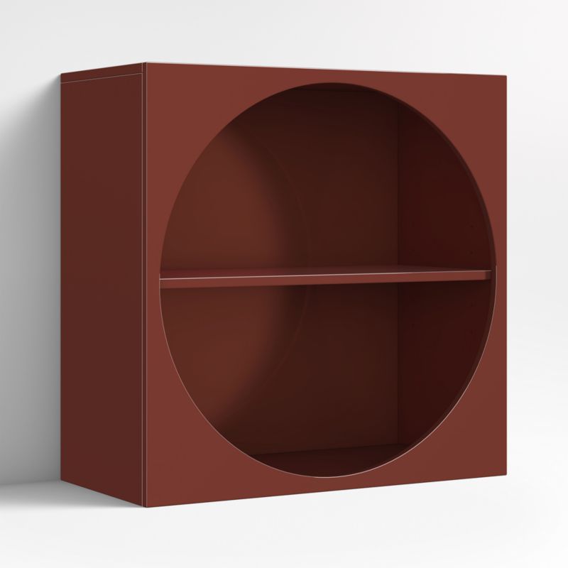 Twiggy Modular Glossy Deep Red Kids Bookcase - image 2 of 6