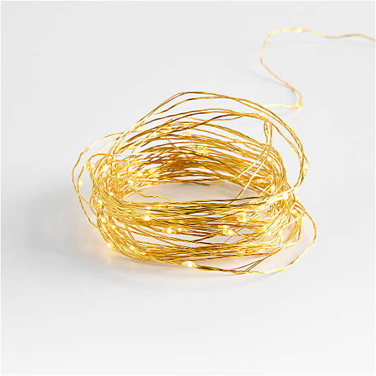 Twinkle Gold 10' Outdoor String Lights