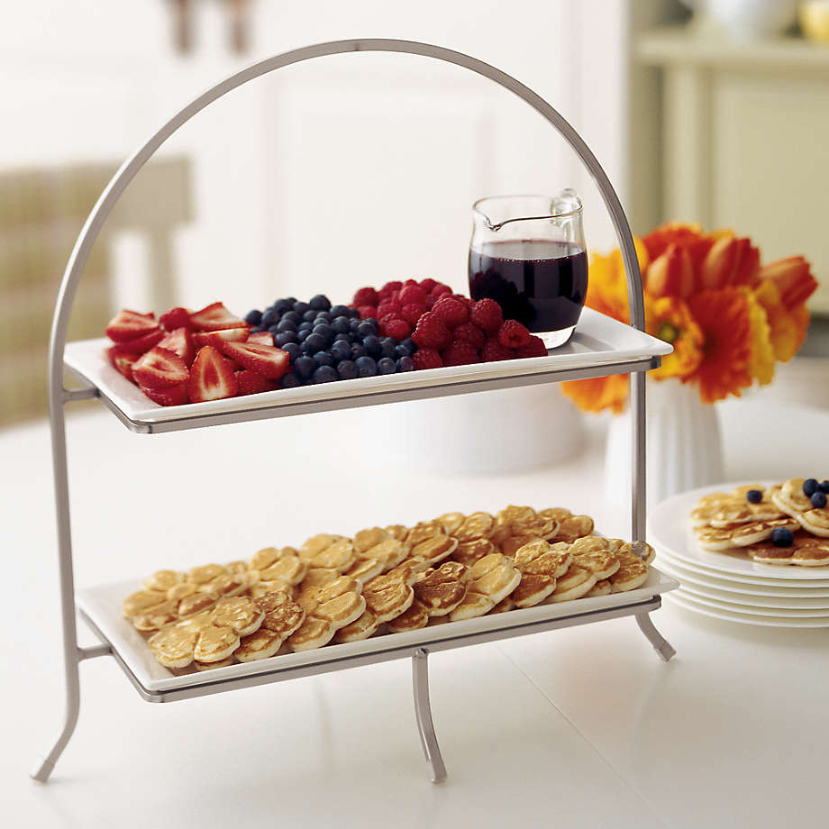 Crate and barrel tiered stand