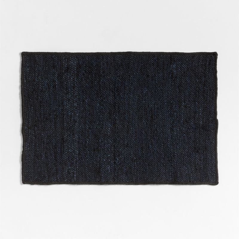 Textural Woven Performance Black Indoor/Outdoor Doormat 24"x36" - image 0 of 4