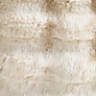 Artic Ivory Textured Faux Fur