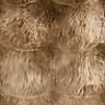 Sierra Tan Textured Faux Fur