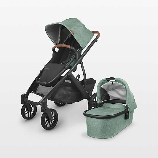 UPPAbaby ® Vista V2 Gwen Green Foldable Convertible Baby Stroller