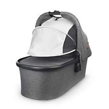 UPPAbaby Greyson Charcoal Mélange Baby Bassinet | Crate & Kids