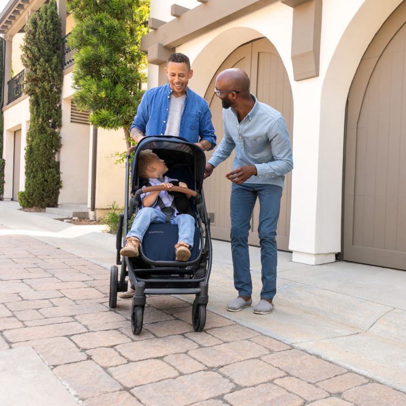 UPPAbaby ® Cruz V2 Noa Navy Blue Reclining Baby Stroller - image 2 of 10