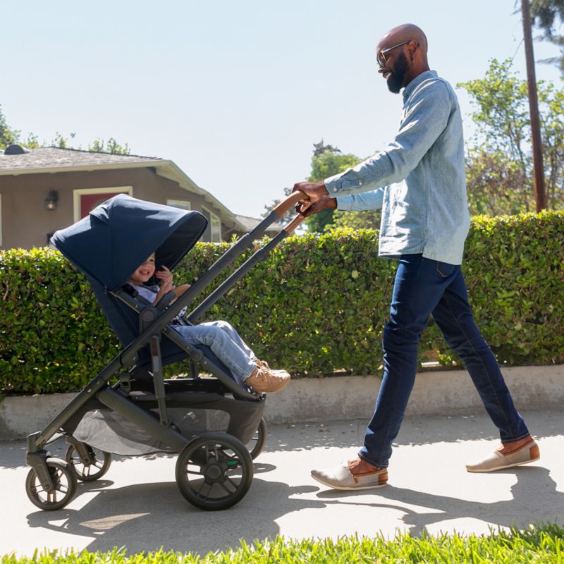 UPPAbaby ® Cruz V2 Noa Navy Blue Reclining Baby Stroller - image 1 of 10