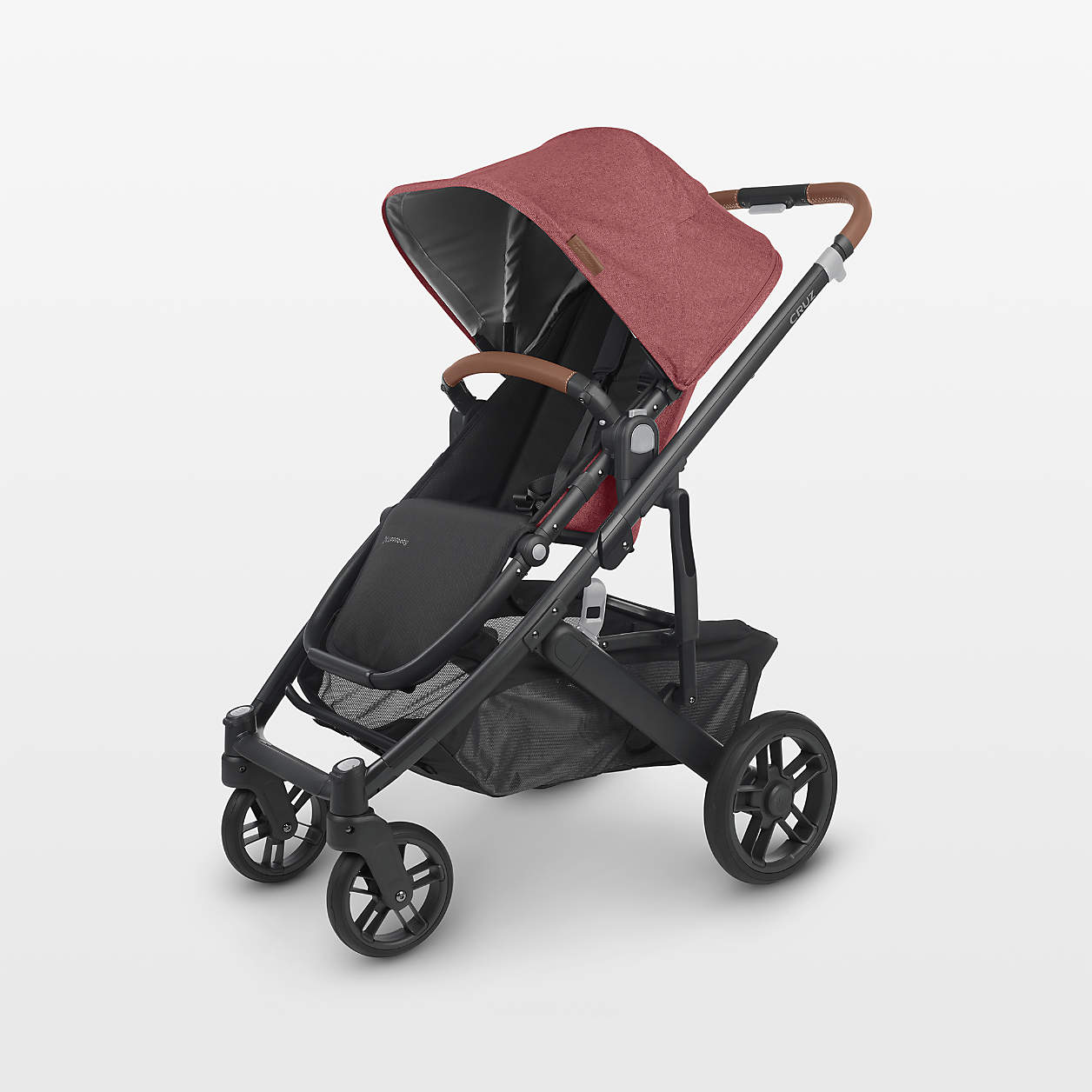 UPPAbaby Cruz V2 Lucy Rose Mélange Reclining Baby Stroller + Reviews