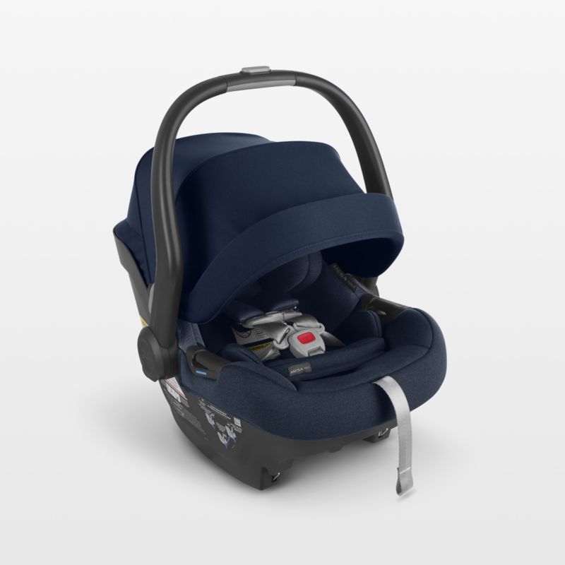 UPPAbaby Mesa Max Noa Navy Blue Melange Infant Car Seat Reviews Crate Kids