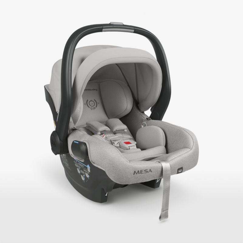 UPPAbaby Mesa V2 Stella Grey Infant Car Seat Reviews Crate Kids