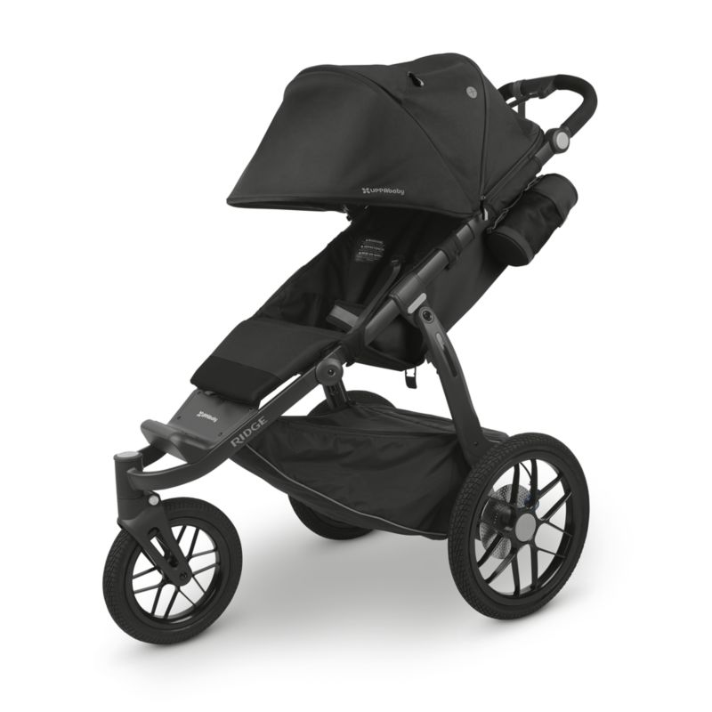 UPPAbaby Ridge Jake Black Foldable Jogging Baby Stroller + Reviews ...