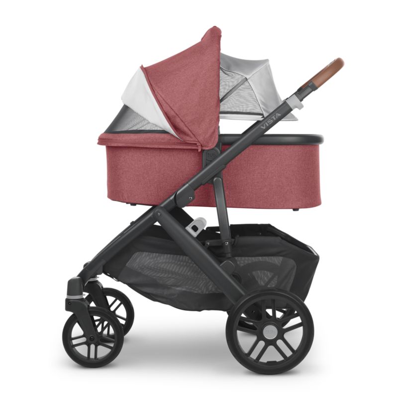 UPPAbaby ® Vista V2 Lucy Rose Mélange Foldable Convertible Baby Stroller - image 8 of 11