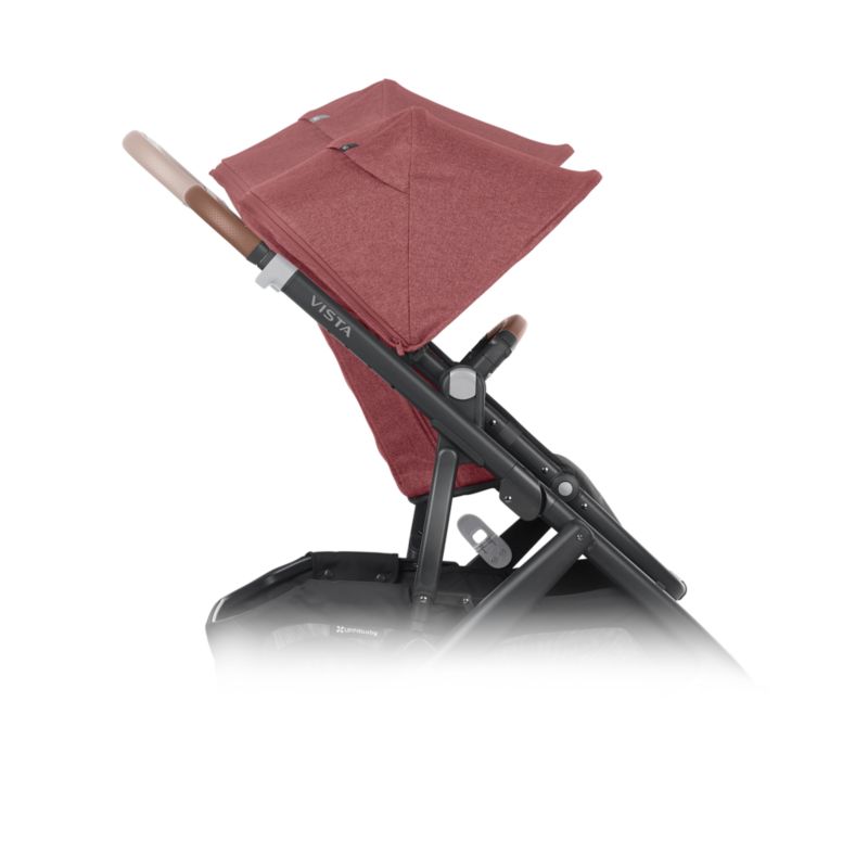 UPPAbaby ® Vista V2 Lucy Rose Mélange Foldable Convertible Baby Stroller - image 9 of 11