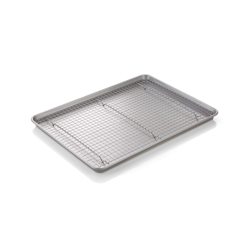 USA Large Cookie Sheet with Cooling Rack - image 2 of 4