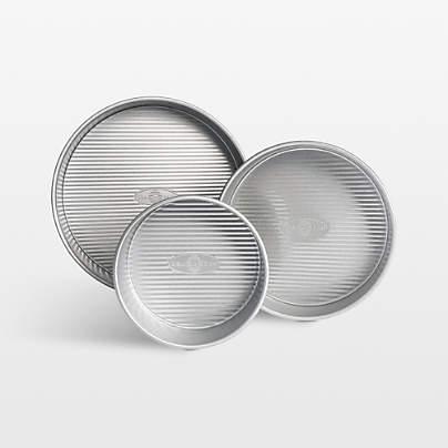 USA Pan 3-Piece Round Cake Pan Set