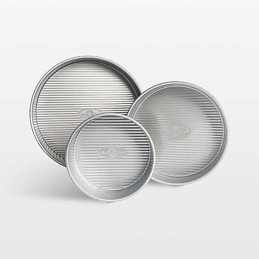 USA Pan 3-Piece Round Cake Pan Set