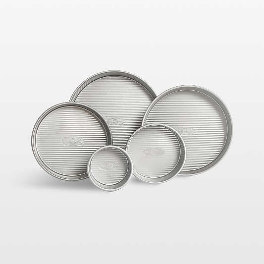 USA Pan 5-Piece Round Cake Pan Set