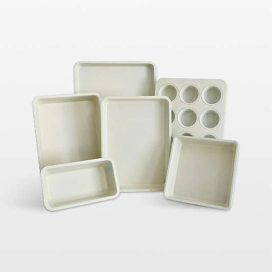 USA Pan 6-Piece Ceramic Bakeware Set