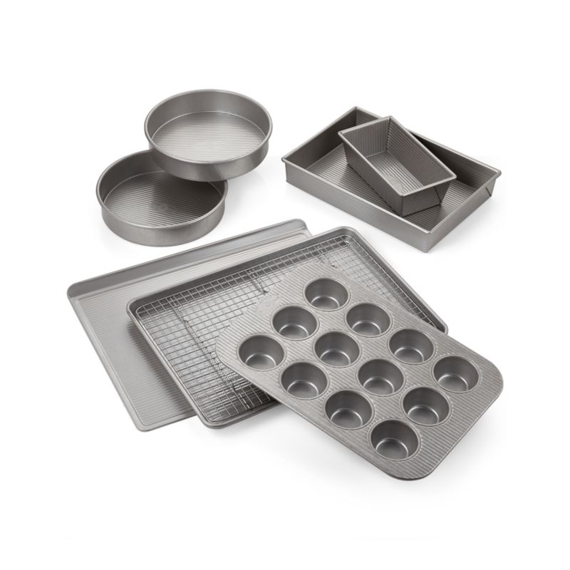 USA Pan 8-Piece Non-Stick Bakeware Set - image 1 of 2