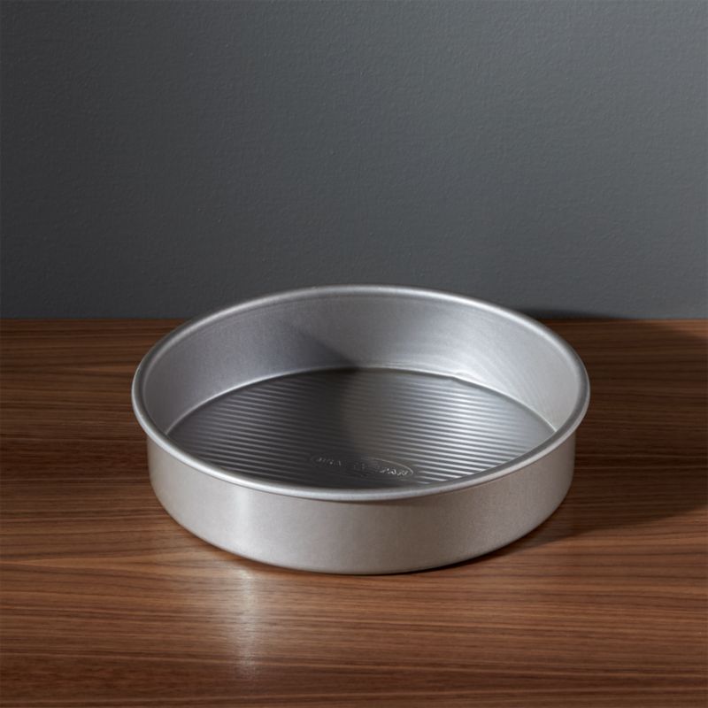 USA Pan Aluminized Steel Round Layer Cake Pan with Americoat