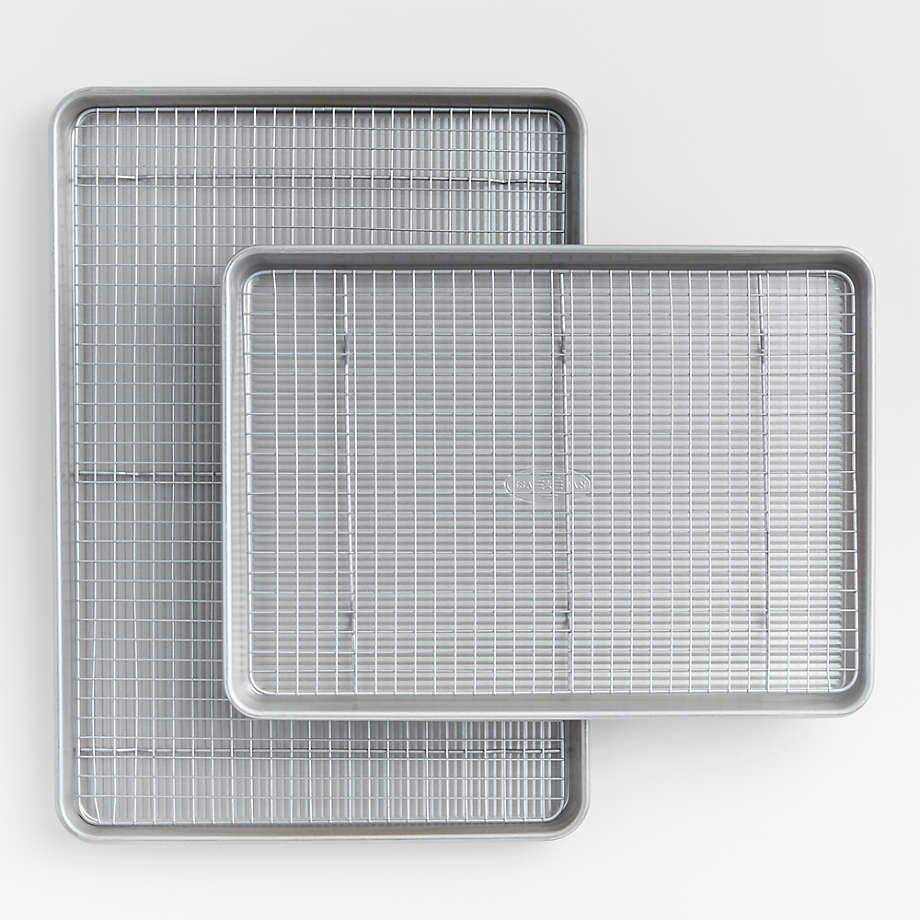 USA Pan Baking Sheet and Cooling Rack Starter Set | Crate & Barrel