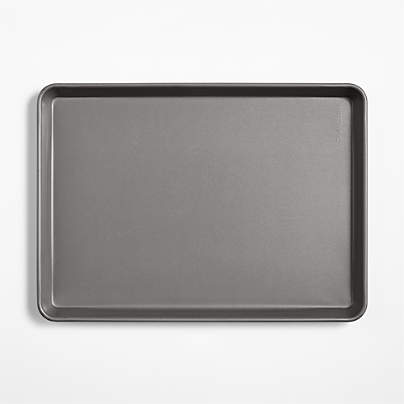 Crate & Barrel Pro Half Baking Sheet with Silicone Non-Stick Coating, Made by USA Pan