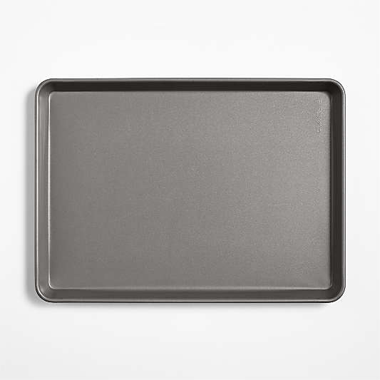 Crate & Barrel Pro Half Baking Sheet with Silicone Non-Stick Coating, Made by USA Pan