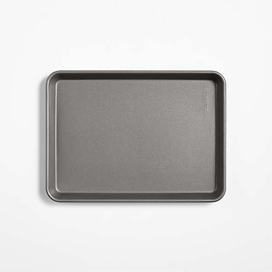 Crate & Barrel Pro Quarter Baking Sheet with Silicone Non-Stick Coating, Made by USA Pan