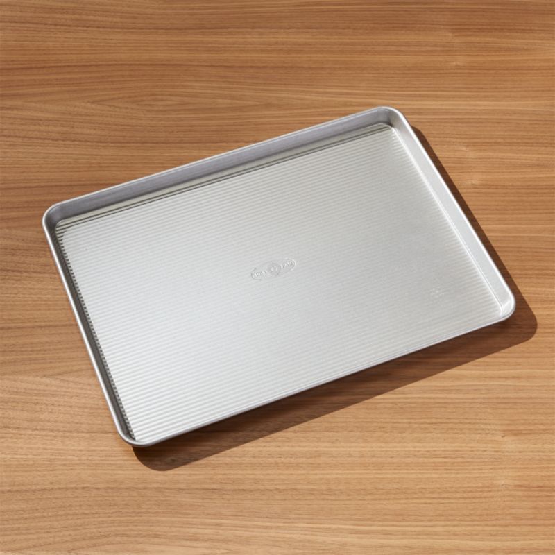 USA Pan 1607CR Bakeware Extra Large Sheet Baking Pan and Bakeable Nons –  PastryBase