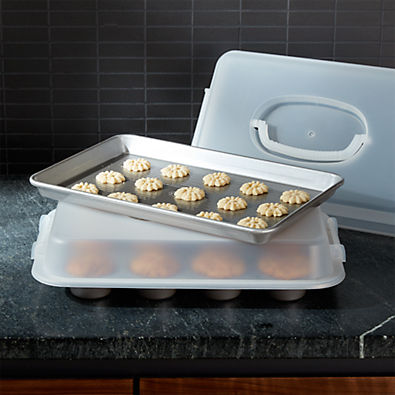 View USA Pan 4-Piece Bakeware Set with Lids details