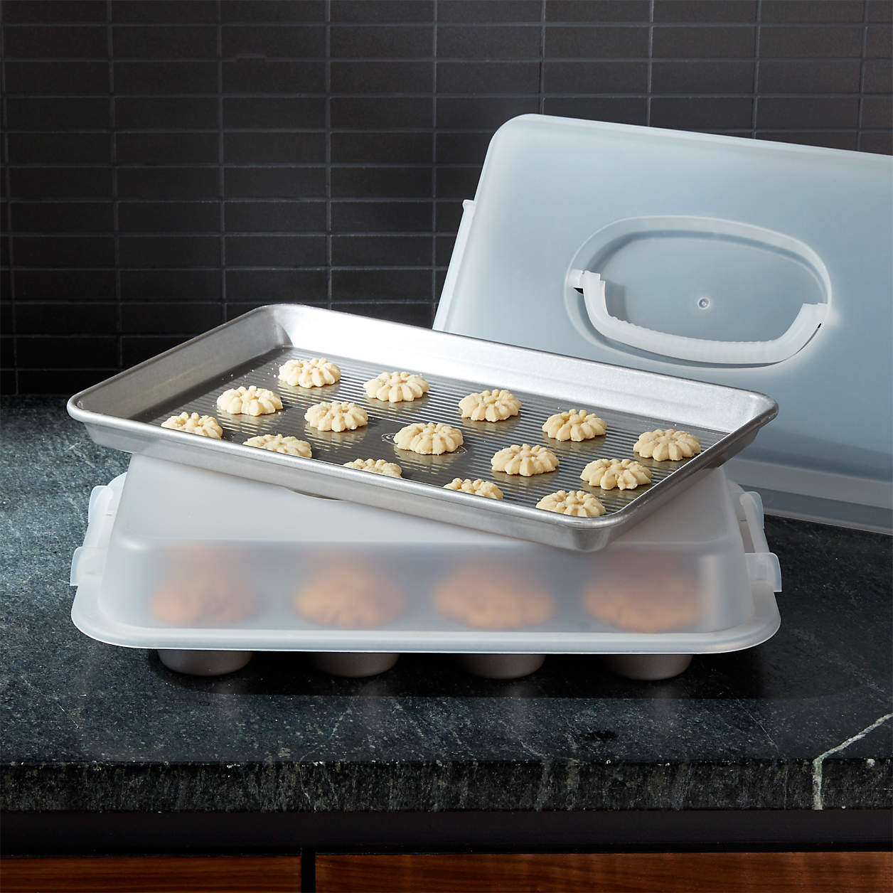 Usa Pan 4-piece Bakeware Set With Lids + Reviews 