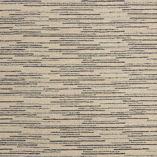 Udaipur Textured Wool Handwoven Brown Grey Rug Swatch 12"x18"