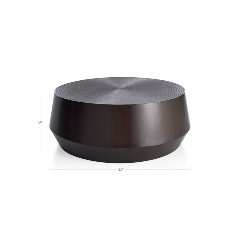 View Udan Round Coffee Table - image 2 of 18