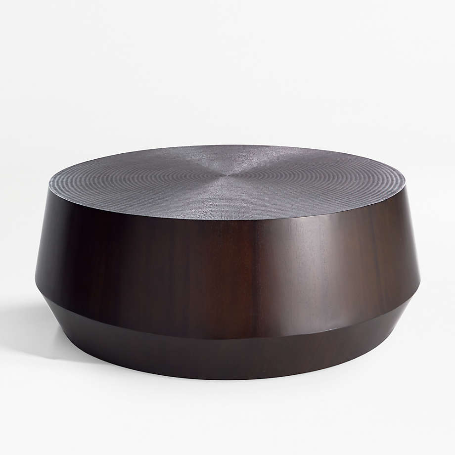 Udan Round Coffee Table | Crate & Barrel Canada