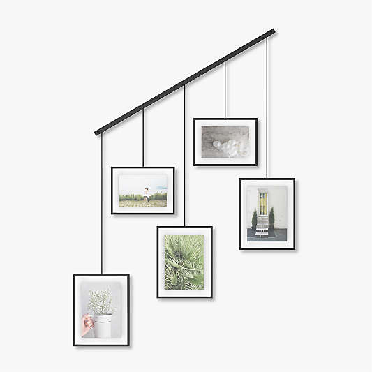 Umbra Exhibit 5-Photo Wall Hanging Picture Frames