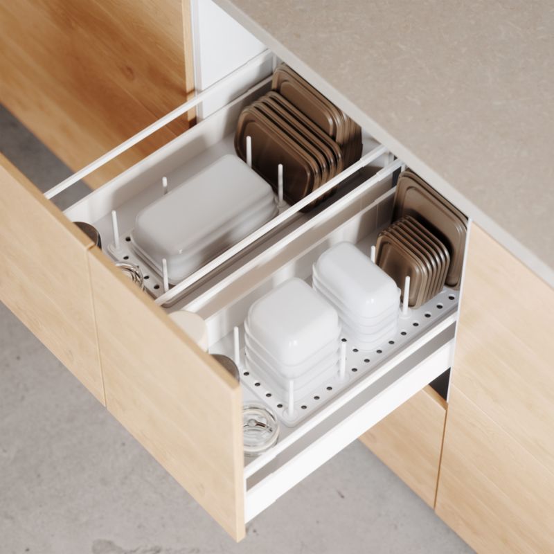 Umbra Peggy White Drawer Organizer - image 2 of 11