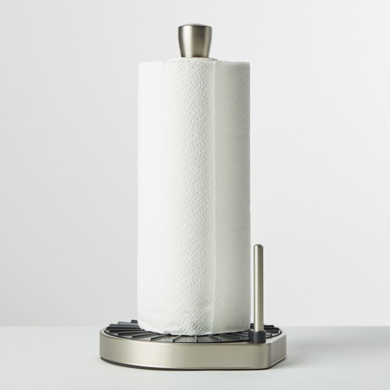 Umbra Spin, Click and Tear Paper Towel Holder + Reviews Crate and Barrel
